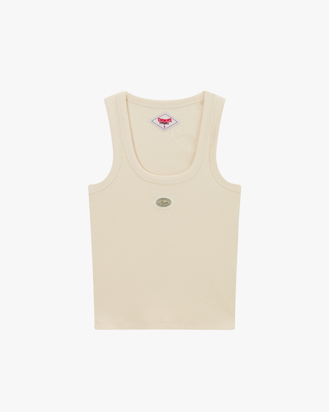 SOPHISTICATED PLEASURE TANK TOP MARSHMALLOW