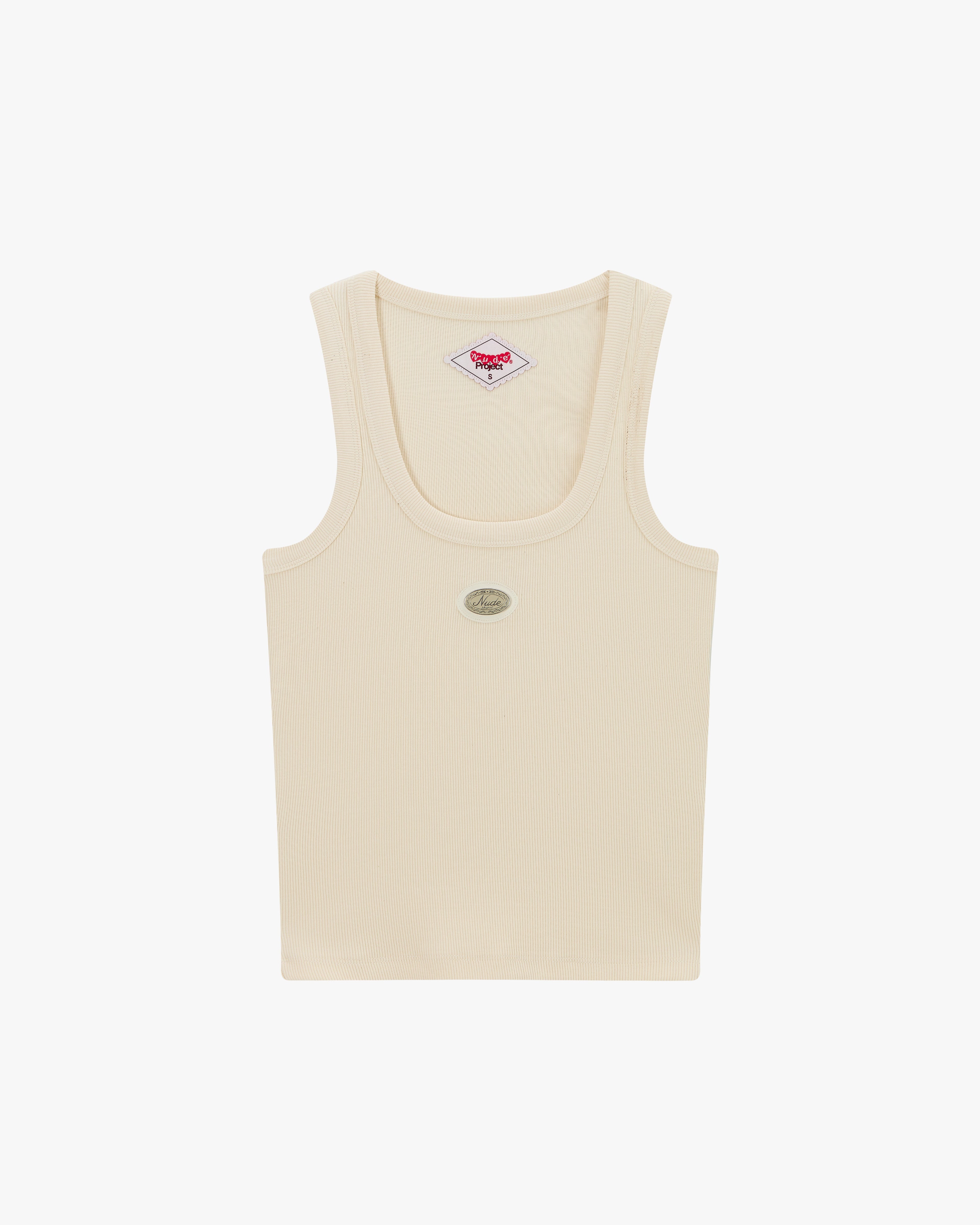 SOPHISTICATED PLEASURE TANK TOP MARSHMALLOW