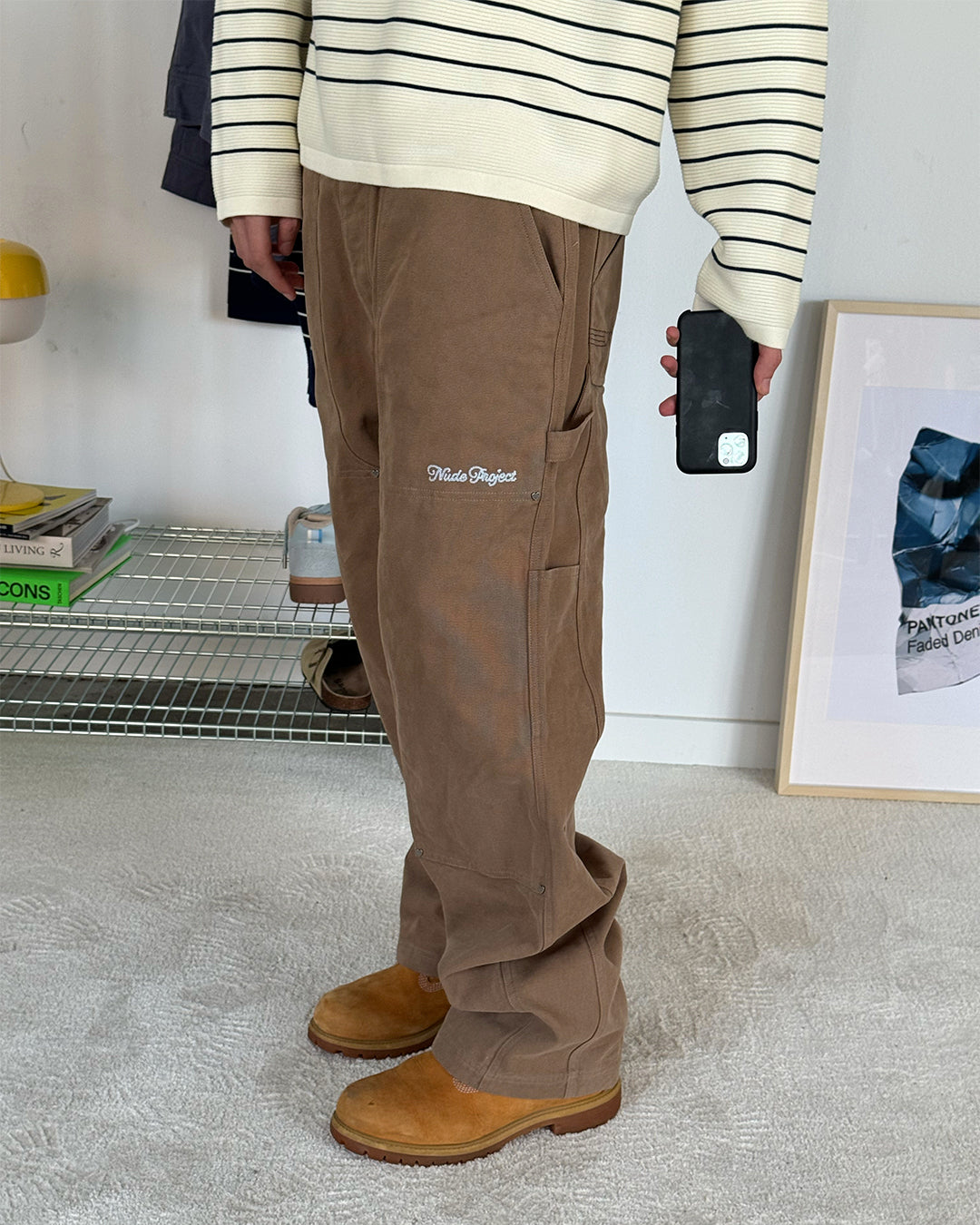 CARPENTER PANTS BROWN