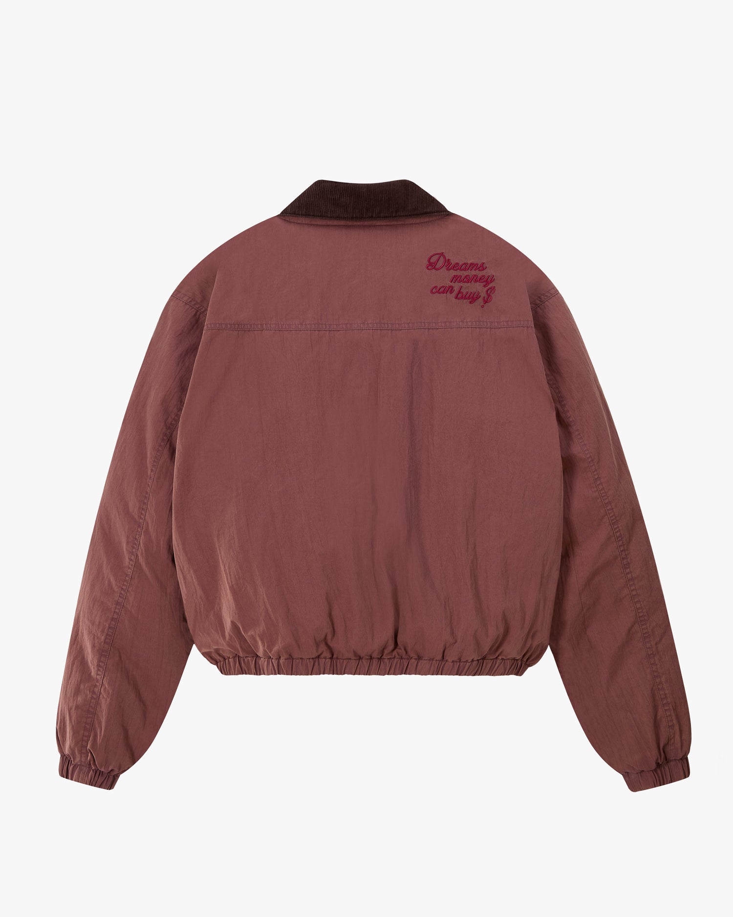 &quot;NOT WORKING&quot; JACKET BURGUNDY