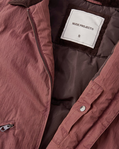 &quot;NOT WORKING&quot; JACKET BURGUNDY