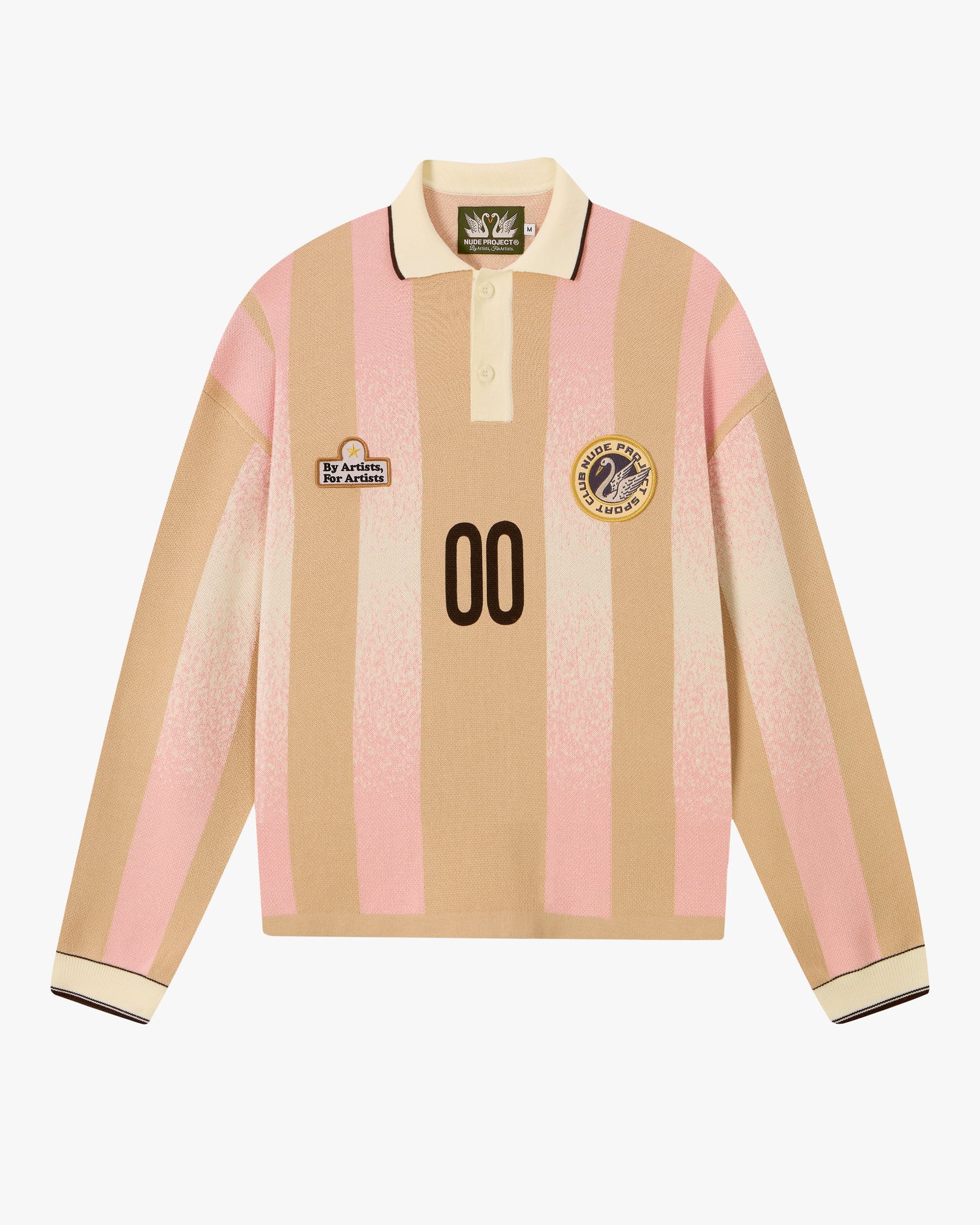 FOOTBALL POLO KNIT MARSHMALLOW