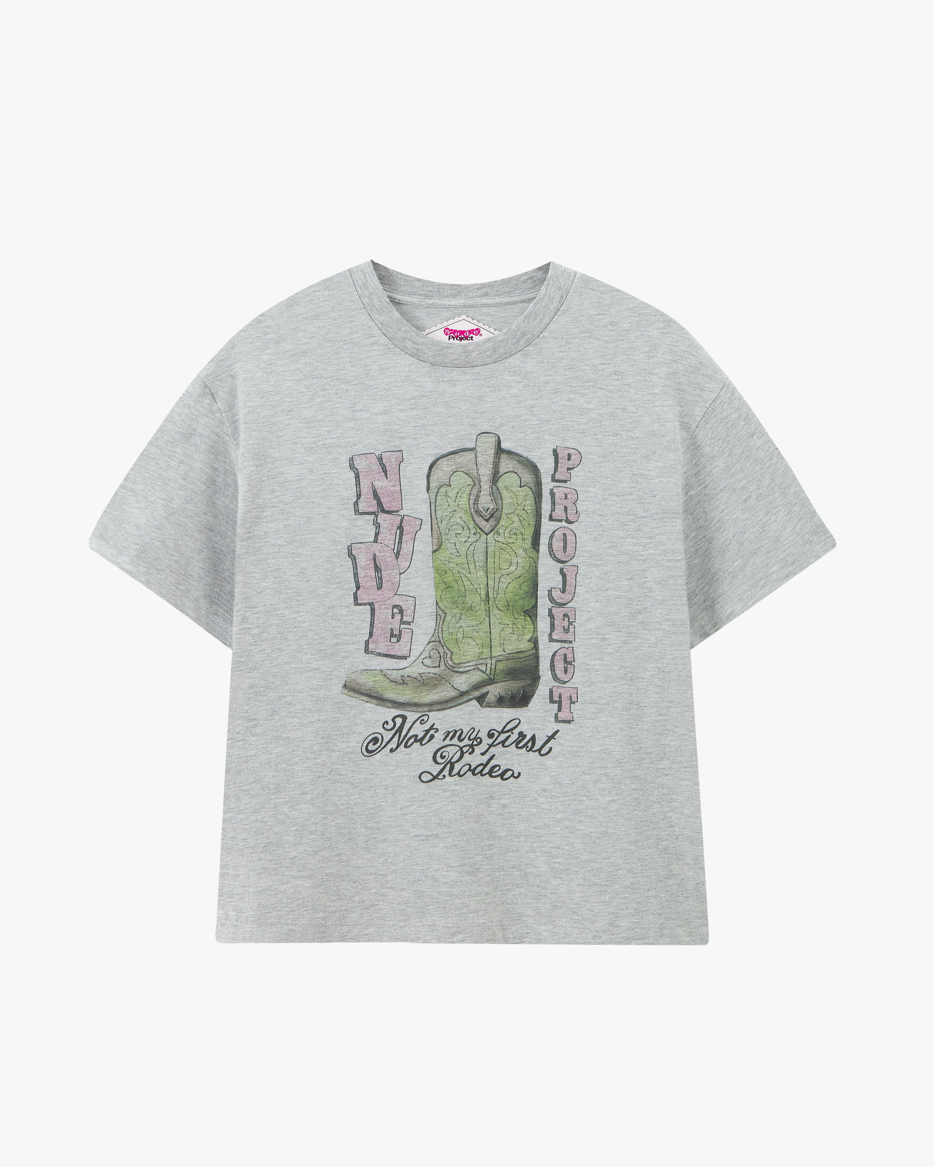 YEEHAW TEE GREY