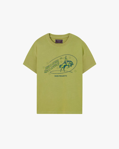 YIHAA CROPPED TEE GREEN