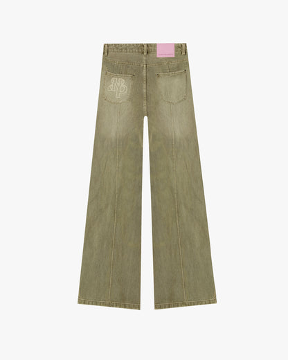 BOOTCUT JEANS GREEN