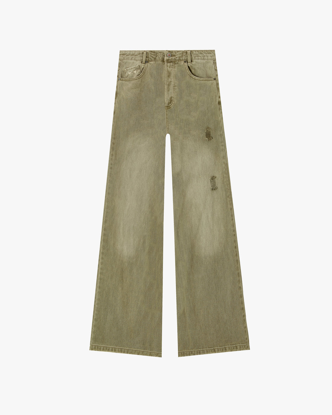 BOOTCUT JEANS GREEN