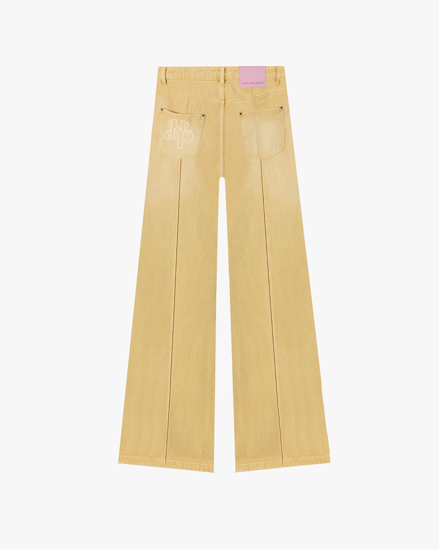 BOOTCUT JEANS YELLOW