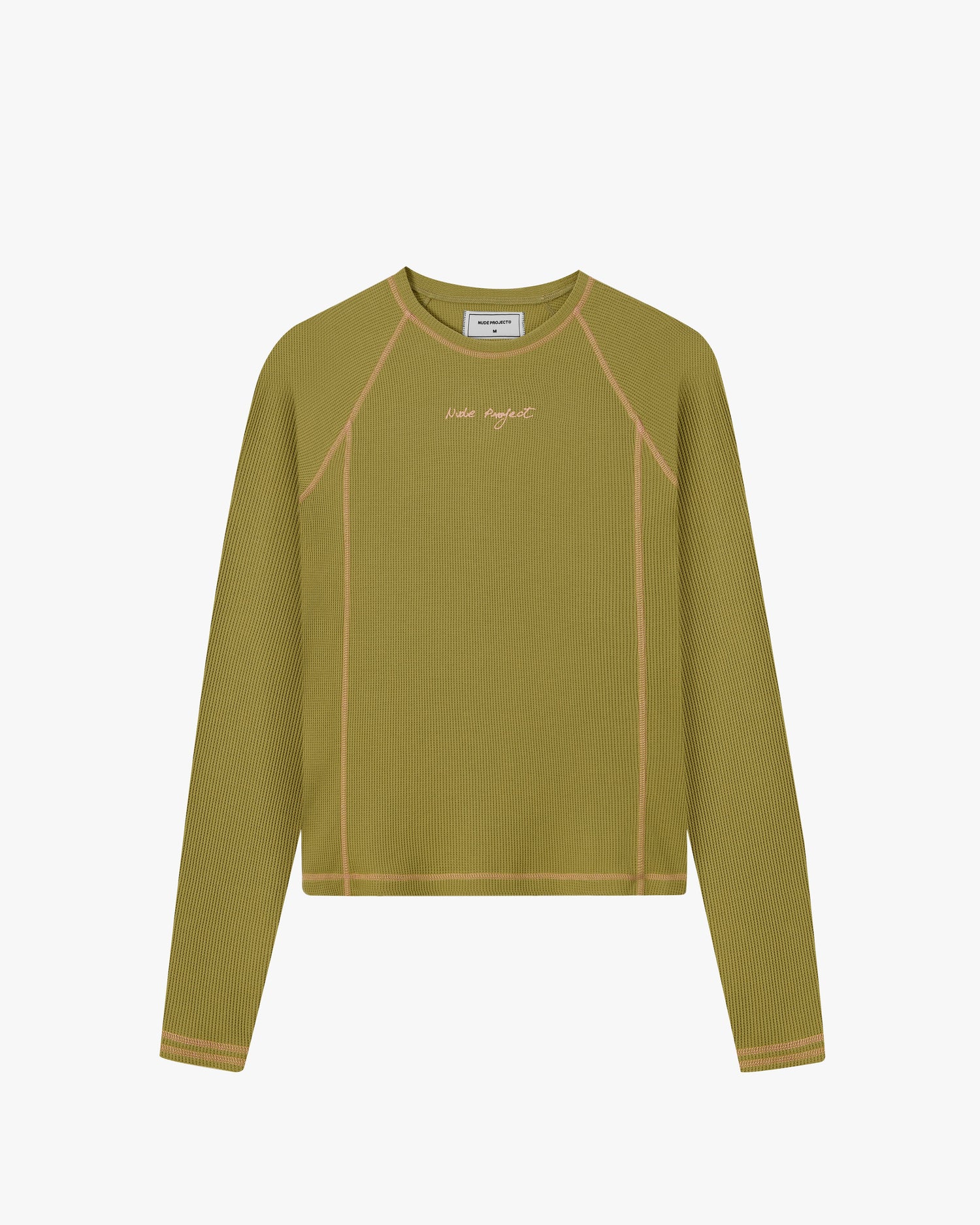 WAFFLE LONG-SLEEVE TEE 2 PACK GREEN/BLUE